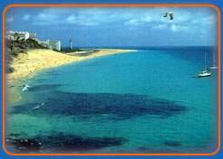 Spiaggia canarie, fuerteventura